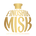 A gold metallic logo design featuring the stylized text 'FINOSHIR MISB' inside a perfume bottle silhouette outline, with the tagline 'MADE TO LAST, MADE TO BE REMEMBERED.' in orange below, on a solid white background.